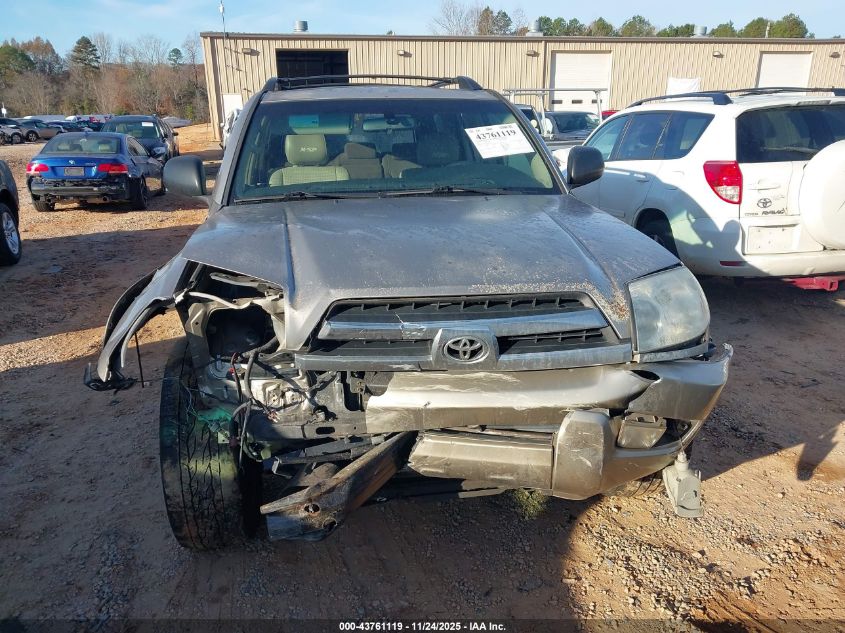 2005 Toyota 4Runner Sr5 V6 VIN: JTEBU14R450062855 Lot: 43761119