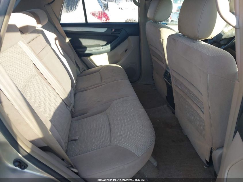 2005 Toyota 4Runner Sr5 V6 VIN: JTEBU14R450062855 Lot: 43761119