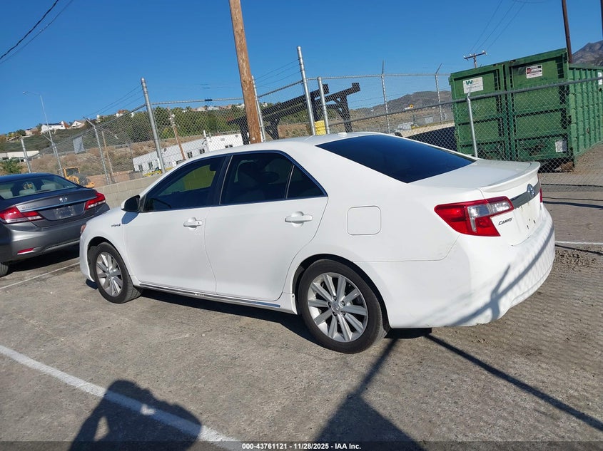 2014 Toyota Camry Hybrid Xle VIN: 4T1BD1FKXEU110173 Lot: 43761121