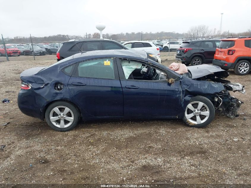 2016 Dodge Dart Sxt VIN: 1C3CDFBB3GD564803 Lot: 43761124