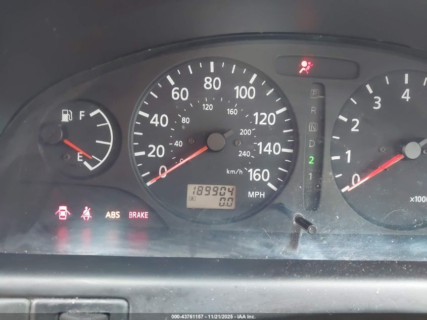 2000 Nissan Maxima Gle/Gxe/Se VIN: JN1CA31D3YT762460 Lot: 43761157