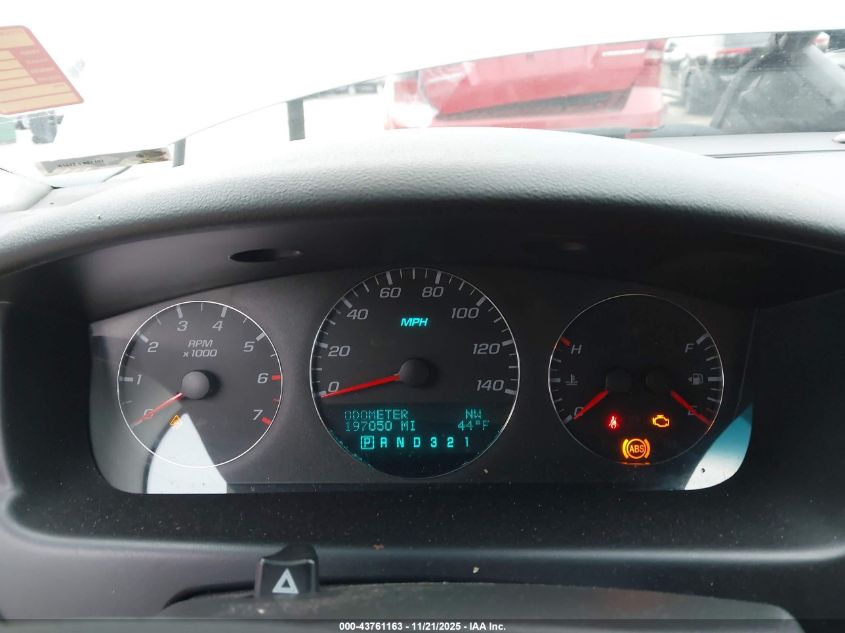 2007 Chevrolet Impala Ltz VIN: 2G1WU58R879277115 Lot: 43761163