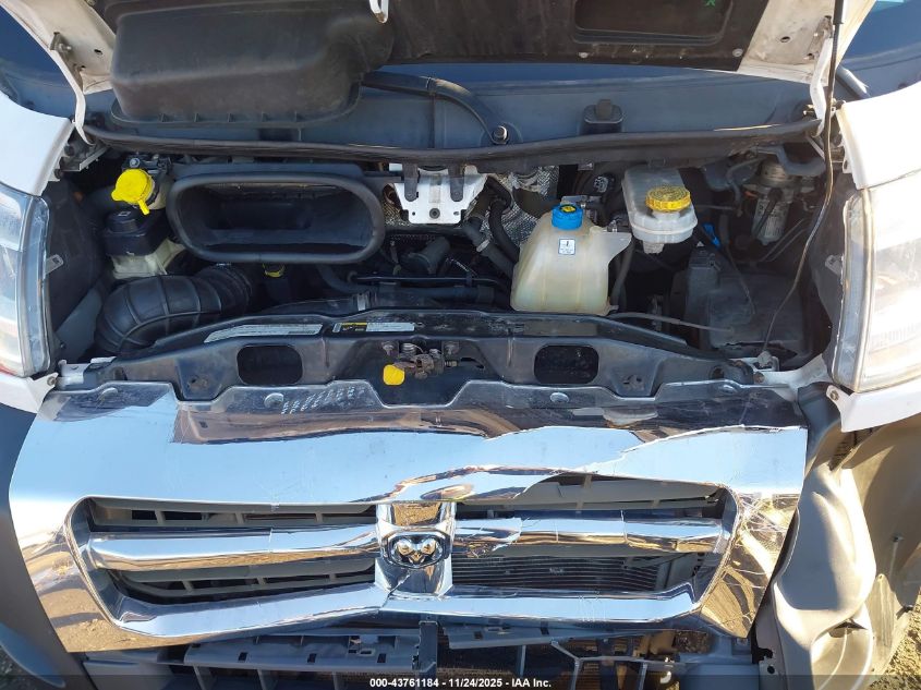 2018 Ram Promaster 3500 High Roof 159 Wb VIN: 3C6URVHG7JE149186 Lot: 43761184