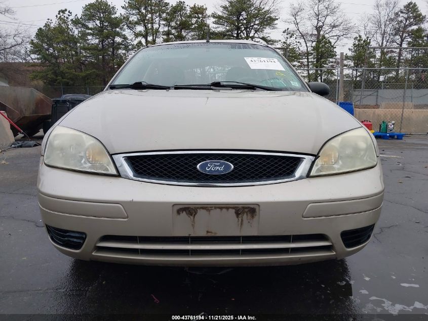 2006 Ford Focus Zx4 VIN: 1FAFP34N16W144018 Lot: 43761194