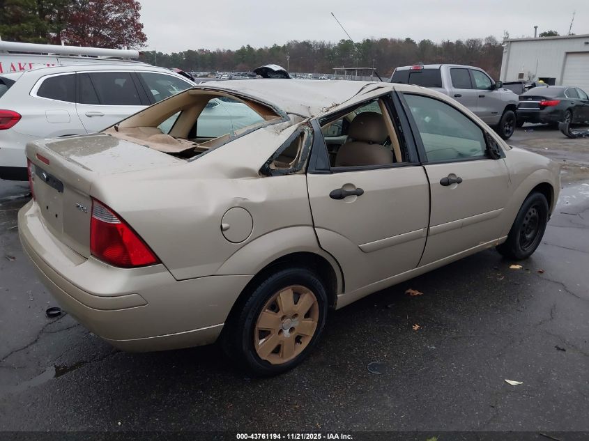 2006 Ford Focus Zx4 VIN: 1FAFP34N16W144018 Lot: 43761194