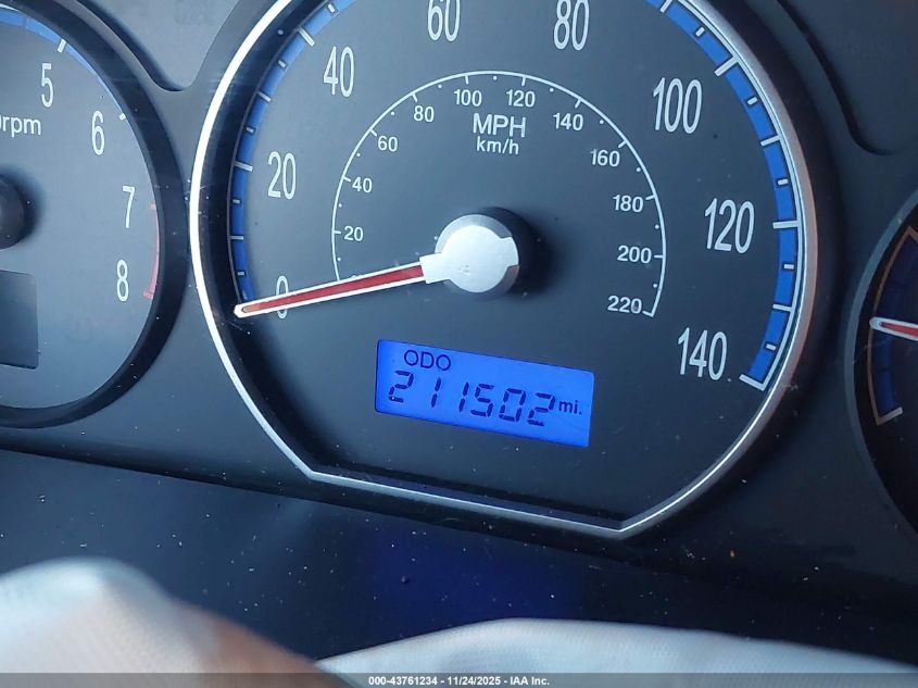 2008 Hyundai Santa Fe Gls VIN: 5NMSG13D88H181143 Lot: 43761234