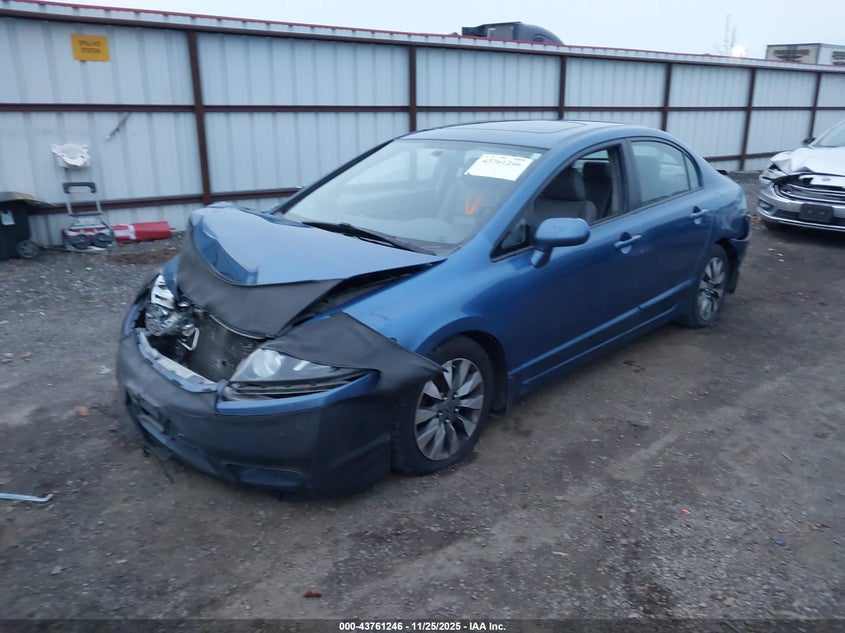 19XFA16999E008797 2009 HONDA CIVIC photo no. 2