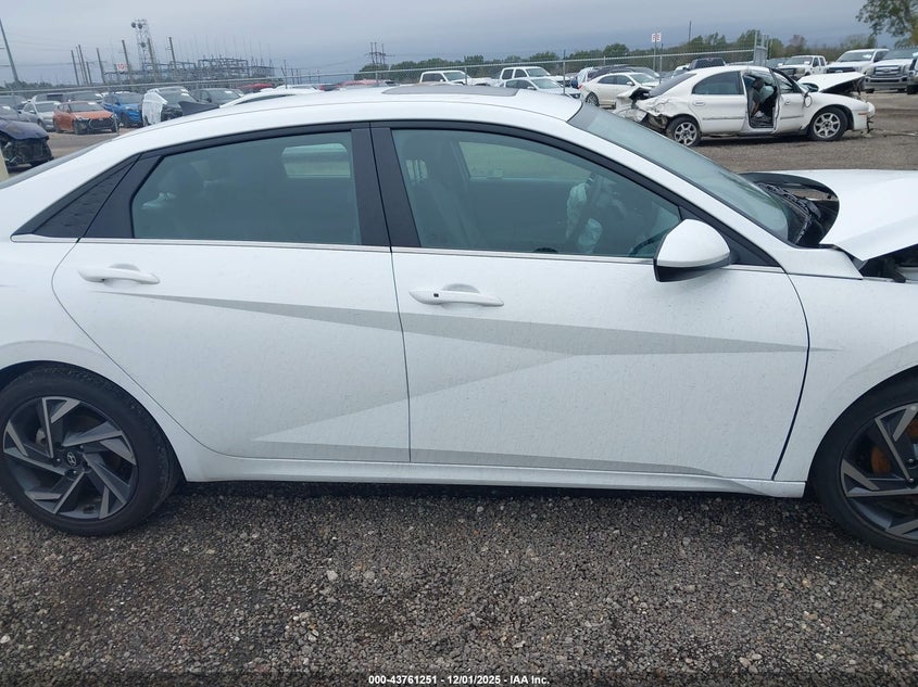 2025 Hyundai Elantra Sel Convenience VIN: KMHLS4DGXSU951707 Lot: 43761251