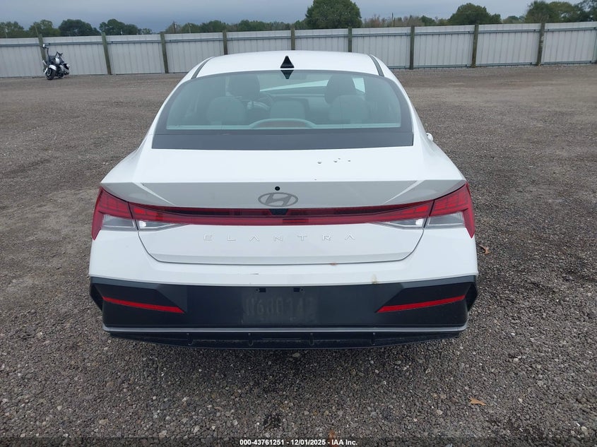 2025 Hyundai Elantra Sel Convenience VIN: KMHLS4DGXSU951707 Lot: 43761251