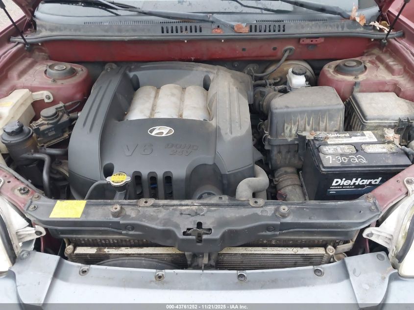 2002 Hyundai Santa Fe Gls/Lx VIN: KM8SC13D32U266852 Lot: 43761252