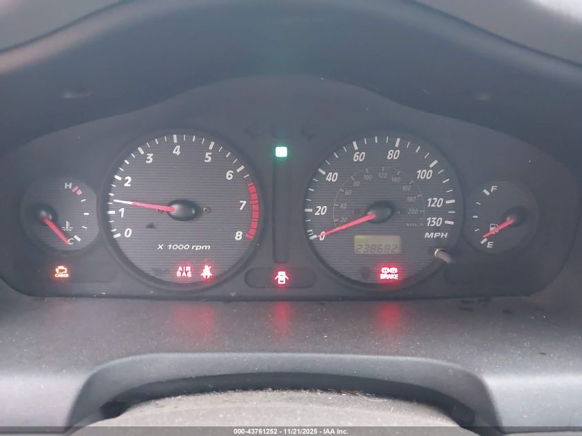 2002 Hyundai Santa Fe Gls/Lx VIN: KM8SC13D32U266852 Lot: 43761252