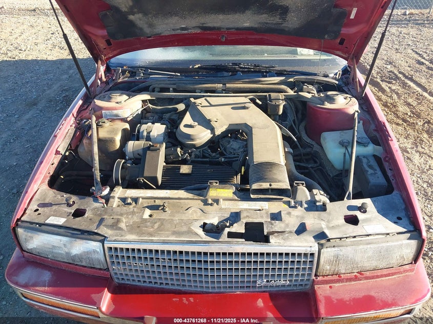 1987 Cadillac Eldorado VIN: 1G6EL1185HU609731 Lot: 43761268