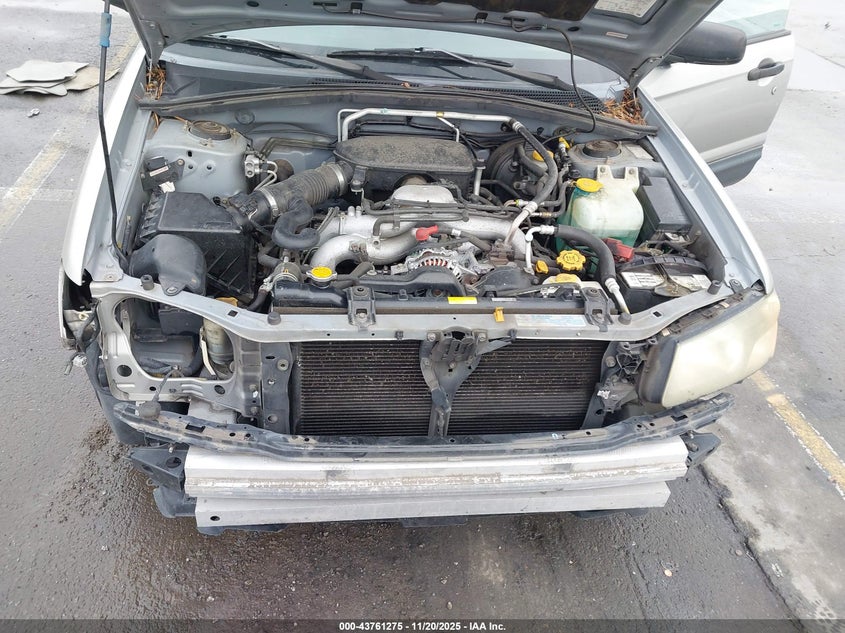 2005 Subaru Forester 2.5X VIN: JF1SG636X5H730911 Lot: 43761275