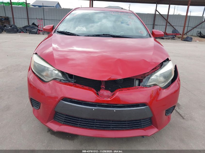 2015 Toyota Corolla Le VIN: 2T1BURHE5FC265657 Lot: 43761312