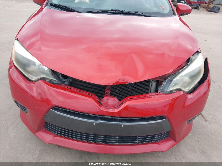 2015 Toyota Corolla Le VIN: 2T1BURHE5FC265657 Lot: 43761312