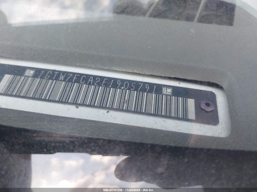 2014 GMC Savana 2500 Work Van VIN: 1GTW7FCA2E1905791 Lot: 43761338