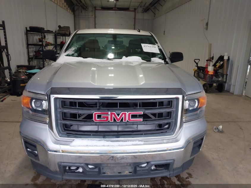 2014 GMC Sierra 1500 VIN: 3GTU2TEC2EG100684 Lot: 43761350