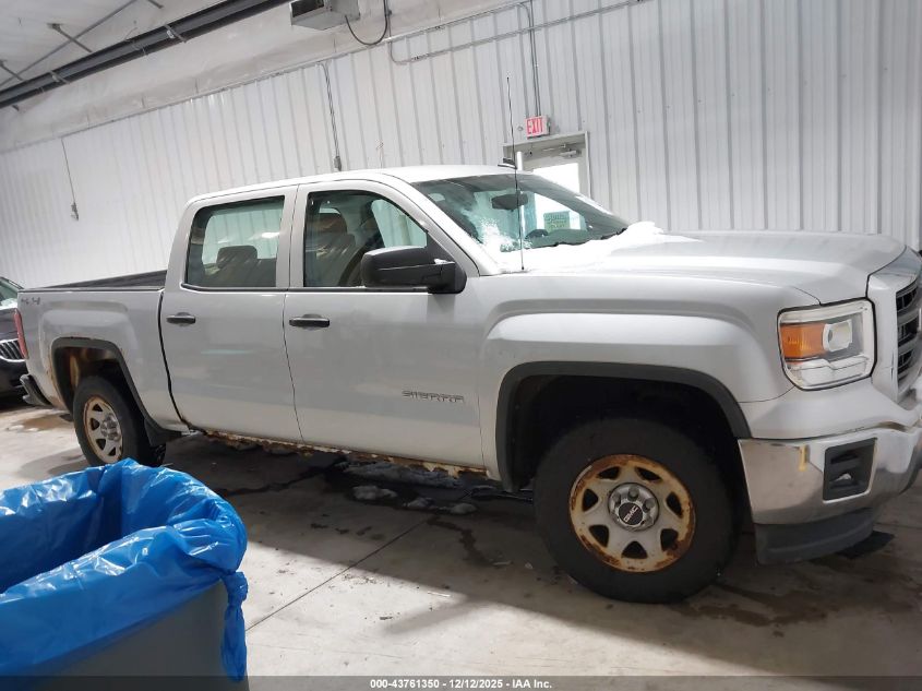 2014 GMC Sierra 1500 VIN: 3GTU2TEC2EG100684 Lot: 43761350