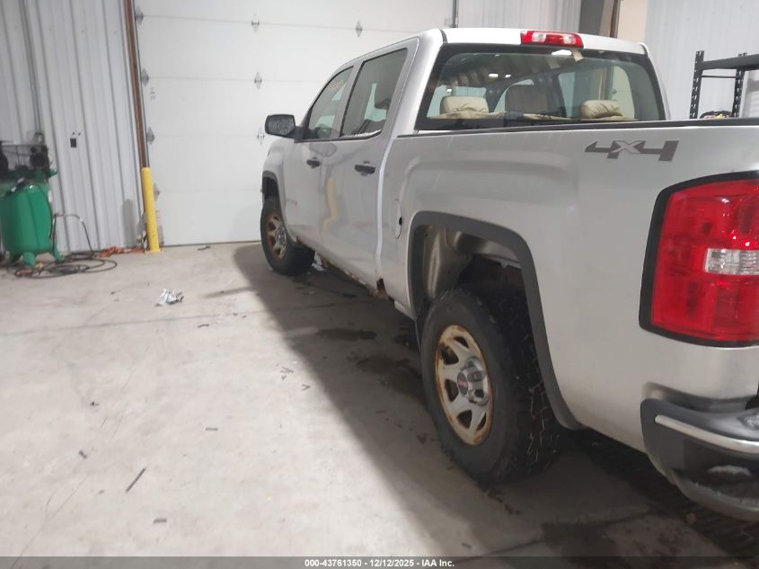 2014 GMC Sierra 1500 VIN: 3GTU2TEC2EG100684 Lot: 43761350