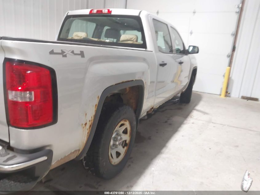 2014 GMC Sierra 1500 VIN: 3GTU2TEC2EG100684 Lot: 43761350