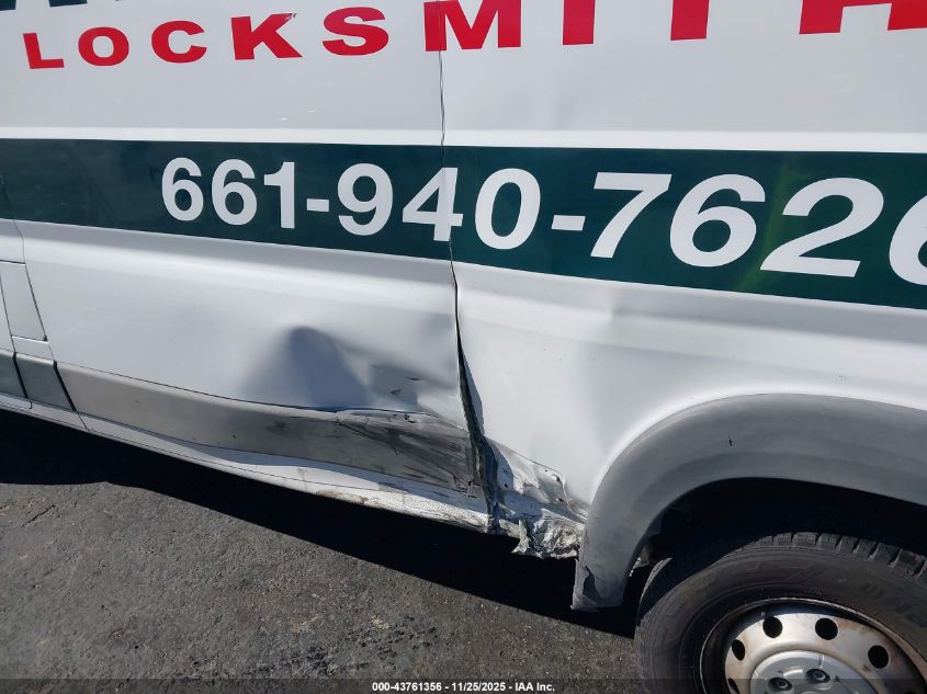 2017 Ram Promaster 1500 High Roof 136 Wb VIN: 3C6TRVBG2HE512346 Lot: 43761356