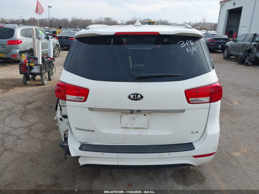 2016 Kia Sedona Lx VIN: KNDMB5C1XG6198882 Lot: 43761389