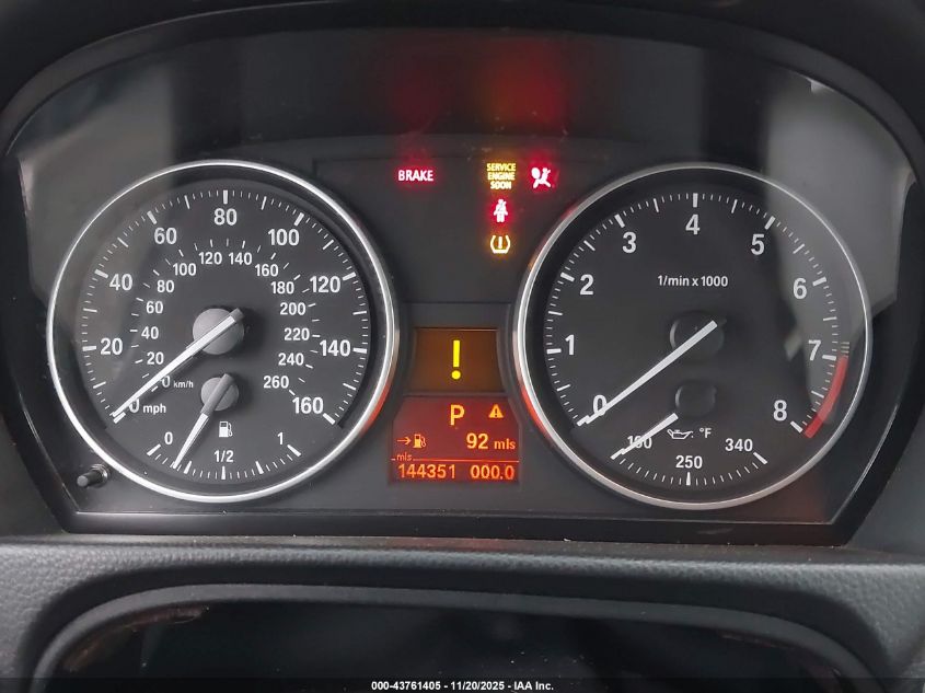 2007 BMW 335I VIN: WBAWL73577PX49345 Lot: 43761405