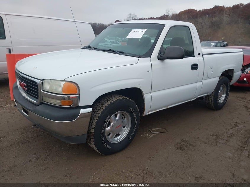 1GTEK14V3YZ261223 2000 GMC SIERRA photo no. 2