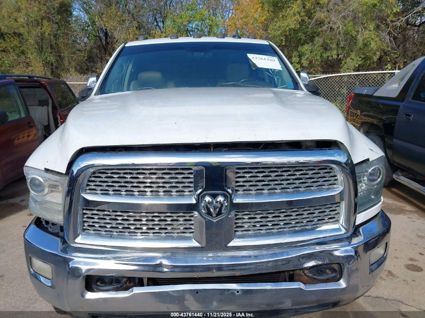 2013 Ram 3500 Laramie Longhorn VIN: 3C63RRNL1DG616633 Lot: 43761440