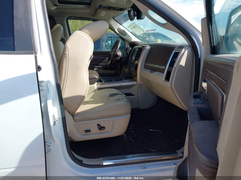 2013 Ram 3500 Laramie Longhorn VIN: 3C63RRNL1DG616633 Lot: 43761440