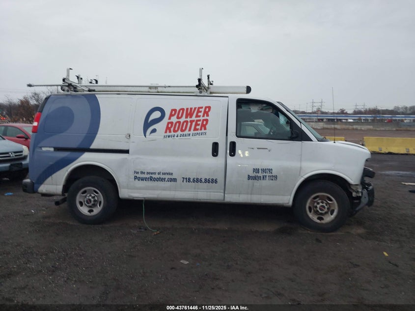 2019 GMC Savana 2500 Work Van VIN: 1GTW7AFG3K1155428 Lot: 43761446