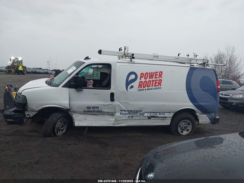 2019 GMC Savana 2500 Work Van VIN: 1GTW7AFG3K1155428 Lot: 43761446