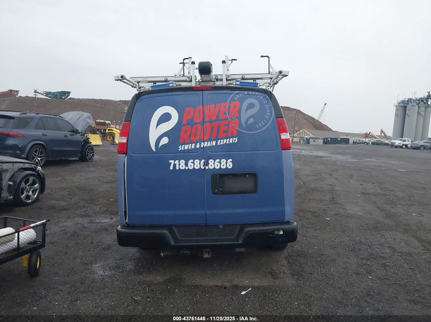 2019 GMC Savana 2500 Work Van VIN: 1GTW7AFG3K1155428 Lot: 43761446