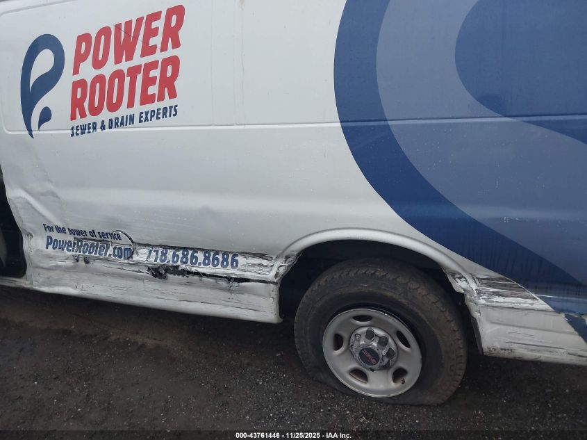 2019 GMC Savana 2500 Work Van VIN: 1GTW7AFG3K1155428 Lot: 43761446