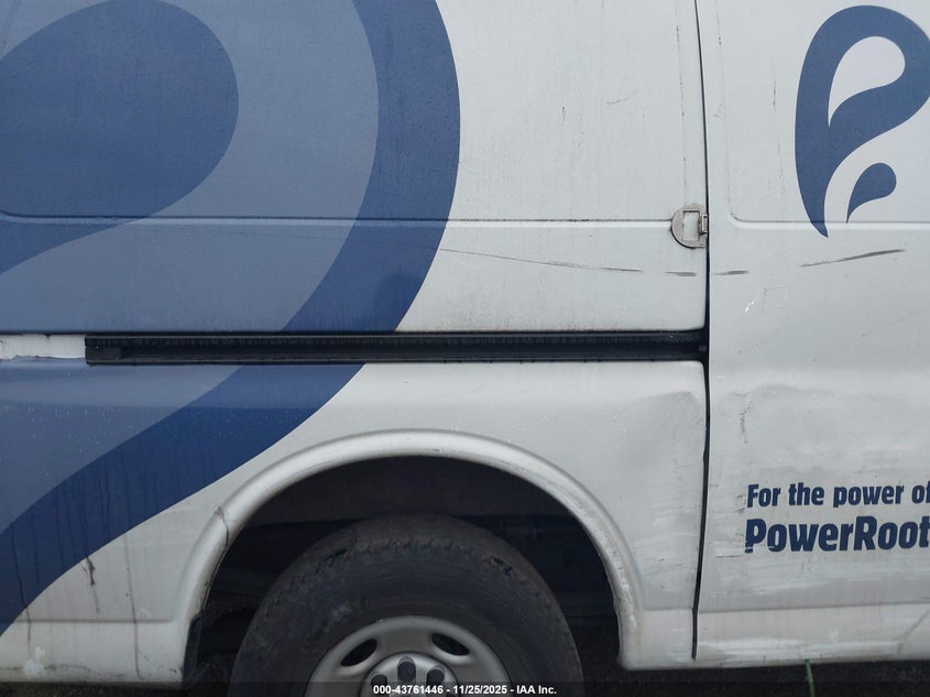 2019 GMC Savana 2500 Work Van VIN: 1GTW7AFG3K1155428 Lot: 43761446