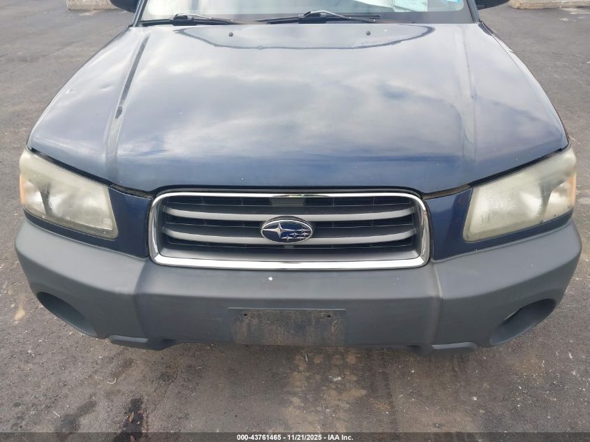 2005 Subaru Forester 2.5X VIN: JF1SG63695H740801 Lot: 43761465