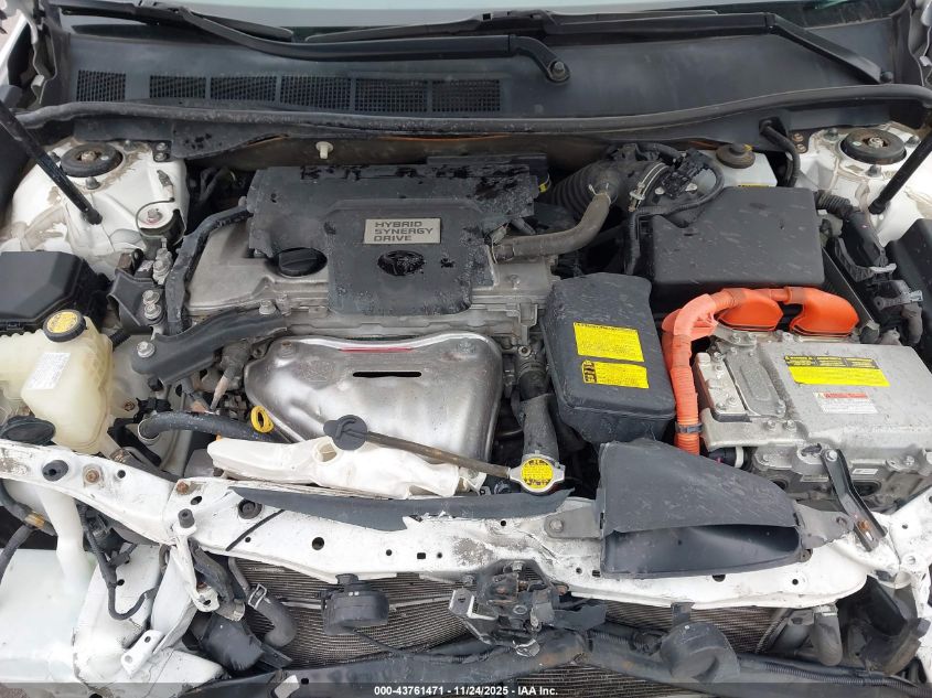 2012 Toyota Camry Hybrid Xle VIN: 4T1BD1FKXCU049999 Lot: 43761471