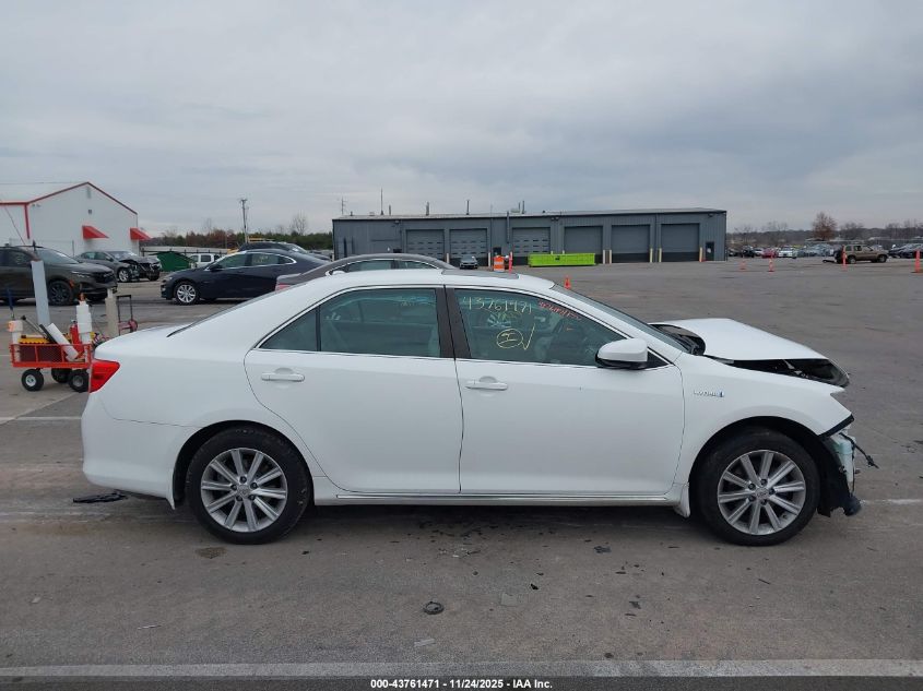 2012 Toyota Camry Hybrid Xle VIN: 4T1BD1FKXCU049999 Lot: 43761471