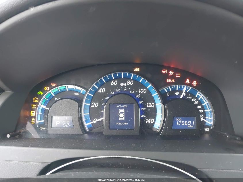 2012 Toyota Camry Hybrid Xle VIN: 4T1BD1FKXCU049999 Lot: 43761471