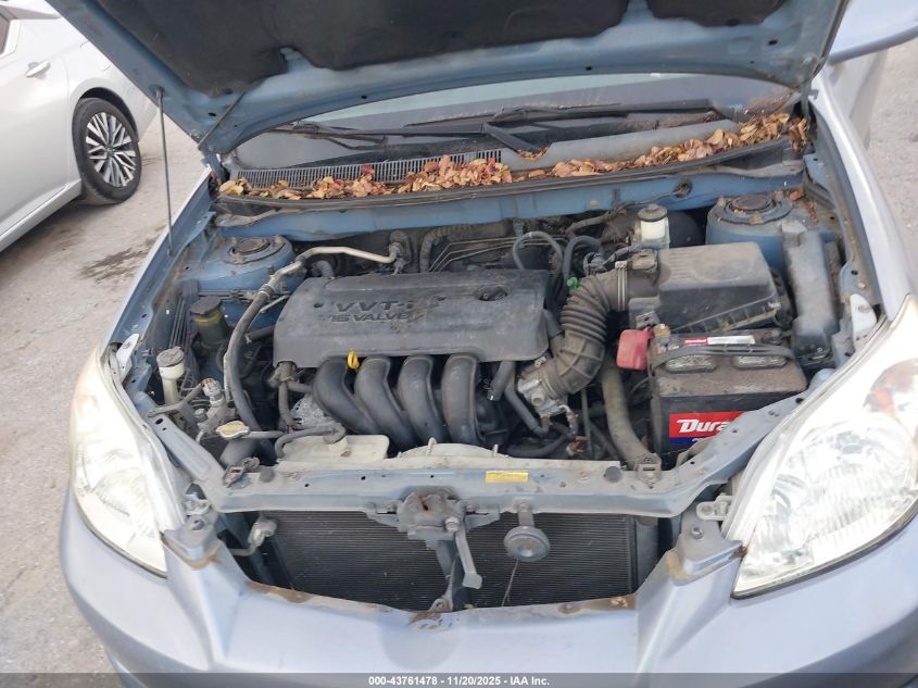 2005 Toyota Matrix Xr VIN: 2T1KR30E75C551311 Lot: 43761478