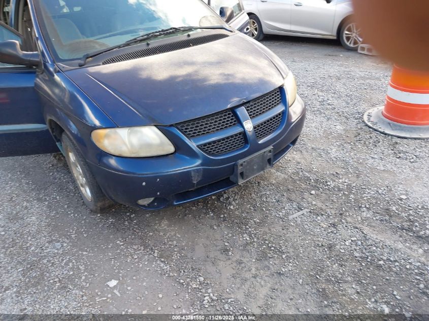 2002 Dodge Grand Caravan Sport VIN: 2B4GP44372R787069 Lot: 43761550