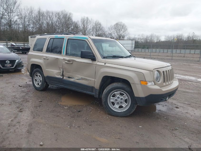 JEEP PATRIOT SPORT FWD