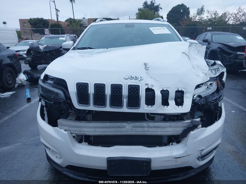 2019 Jeep Cherokee Latitude Plus Fwd VIN: 1C4PJLLB0KD131788 Lot: 43761578
