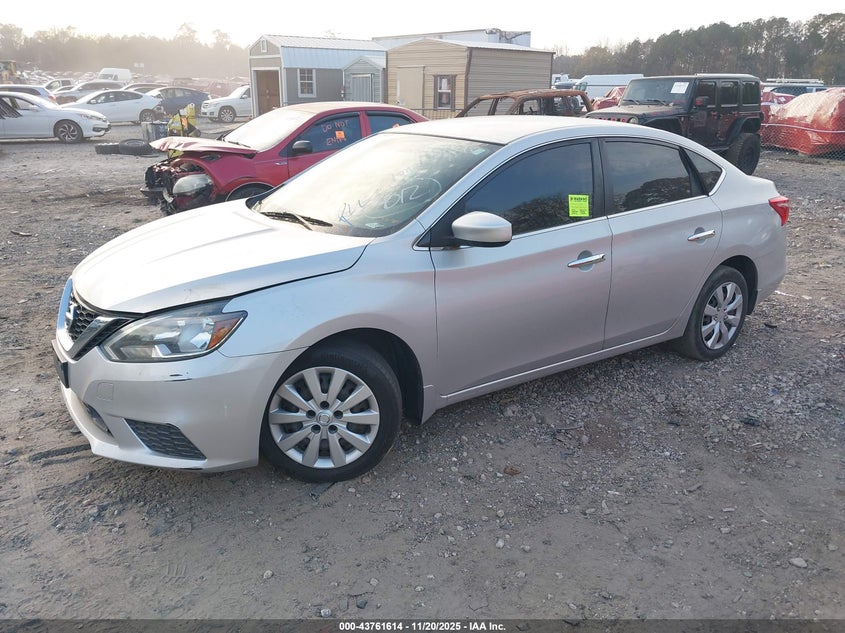 3N1AB7AP9KY224012 2019 NISSAN SENTRA photo no. 2