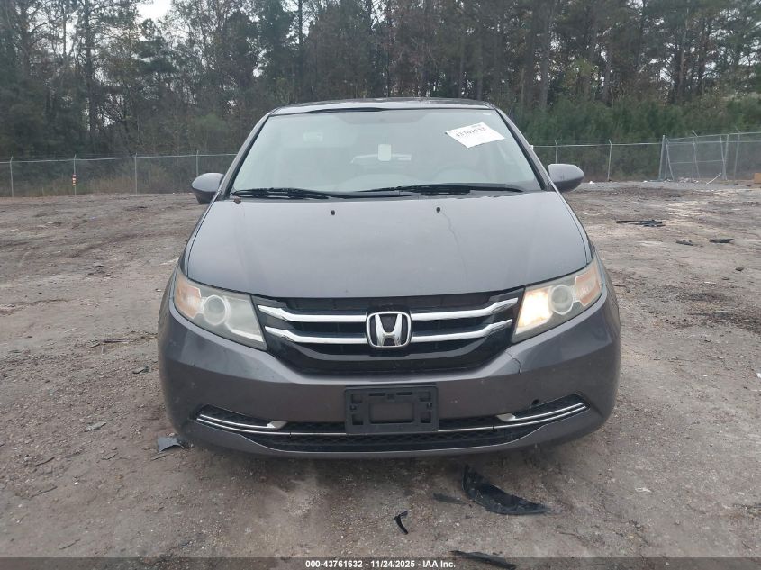 2017 Honda Odyssey Se VIN: 5FNRL5H32HB001206 Lot: 43761632