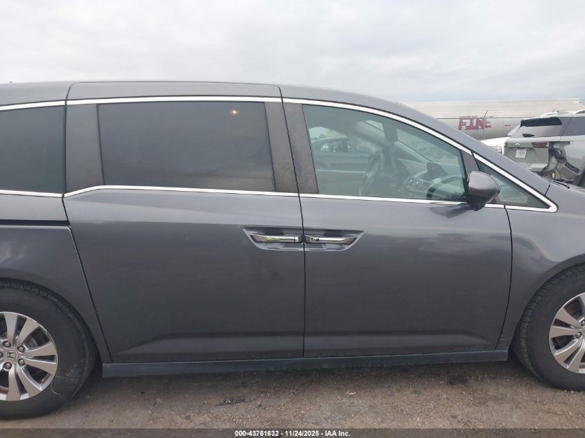 2017 Honda Odyssey Se VIN: 5FNRL5H32HB001206 Lot: 43761632