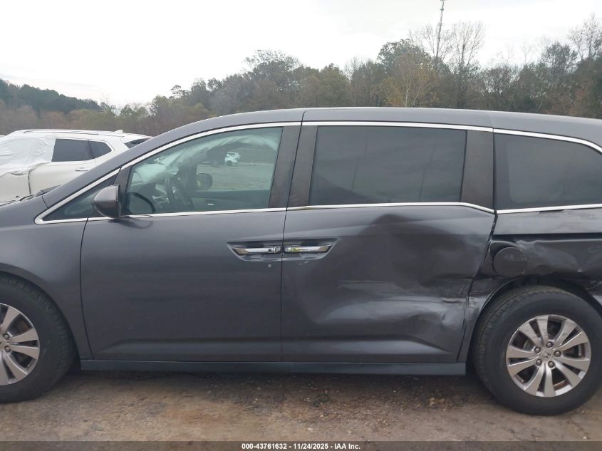 2017 Honda Odyssey Se VIN: 5FNRL5H32HB001206 Lot: 43761632