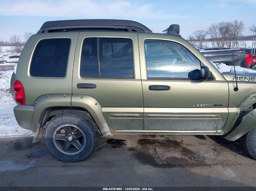 2003 Jeep Liberty Renegade VIN: 1J4GL38K43W682146 Lot: 43761660