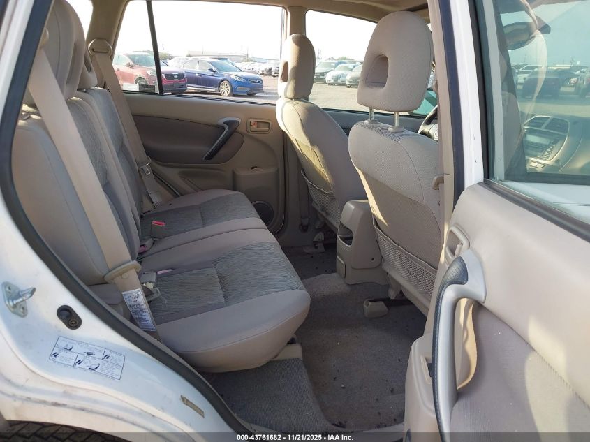 2002 Toyota Rav4 VIN: JTEGH20V620065531 Lot: 43761682