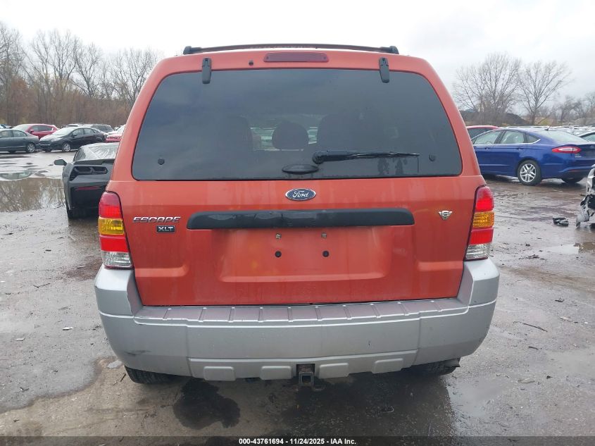 2007 Ford Escape Xlt/Xlt Sport VIN: 1FMYU93177KA23544 Lot: 43761694